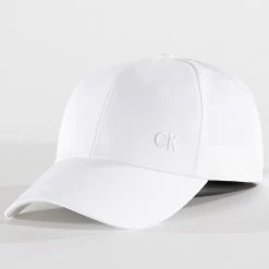 Bon marché ⭐ Casquette 2533 Blanc de Calvin Klein 😀