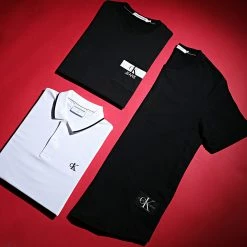 Grosses soldes 💯 Polo Manches Courtes Slim Tipping 5603 Blanc de Calvin Klein 🧨 -Calvin Klein Soldes Magasin calvin klein 221609 J30J315603 YAF 20210301T141859 03