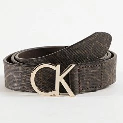 Budget 🧨 Ceinture Mono 6446 Marron de Calvin Klein 🧨