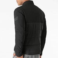 Budget 🧨 Veste Zippée Moto 8218 Noir de Calvin Klein ⌛ -Calvin Klein Soldes Magasin calvin klein 272618 J30J318218 BEH 20210702T140105 04