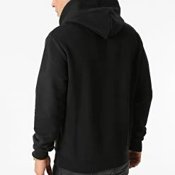 Sortie 🔥 Sweat Capuche Metallic Logo 6726 Noir Argent de Calvin Klein ⭐ -Calvin Klein Soldes Magasin calvin klein 273043 K10K106726 0GK 20210813T124323 04