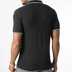 Coupon ⌛ Polo Manches Courtes 7420 Noir de Calvin Klein 🔔 -Calvin Klein Soldes Magasin calvin klein 273860 K10K107420 BEH 20210930T161111 04