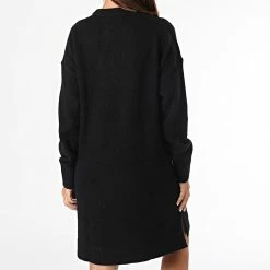 Acheter 😉 Robe Pull Femme 6740 Noir de Calvin Klein 🤩 -Calvin Klein Soldes Magasin calvin klein 275538 J20J216740 BEH 20210729T163145 04