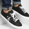 Promo 👏 Baskets Vulcanized Lace Up 0274 Black de Calvin Klein 🎁