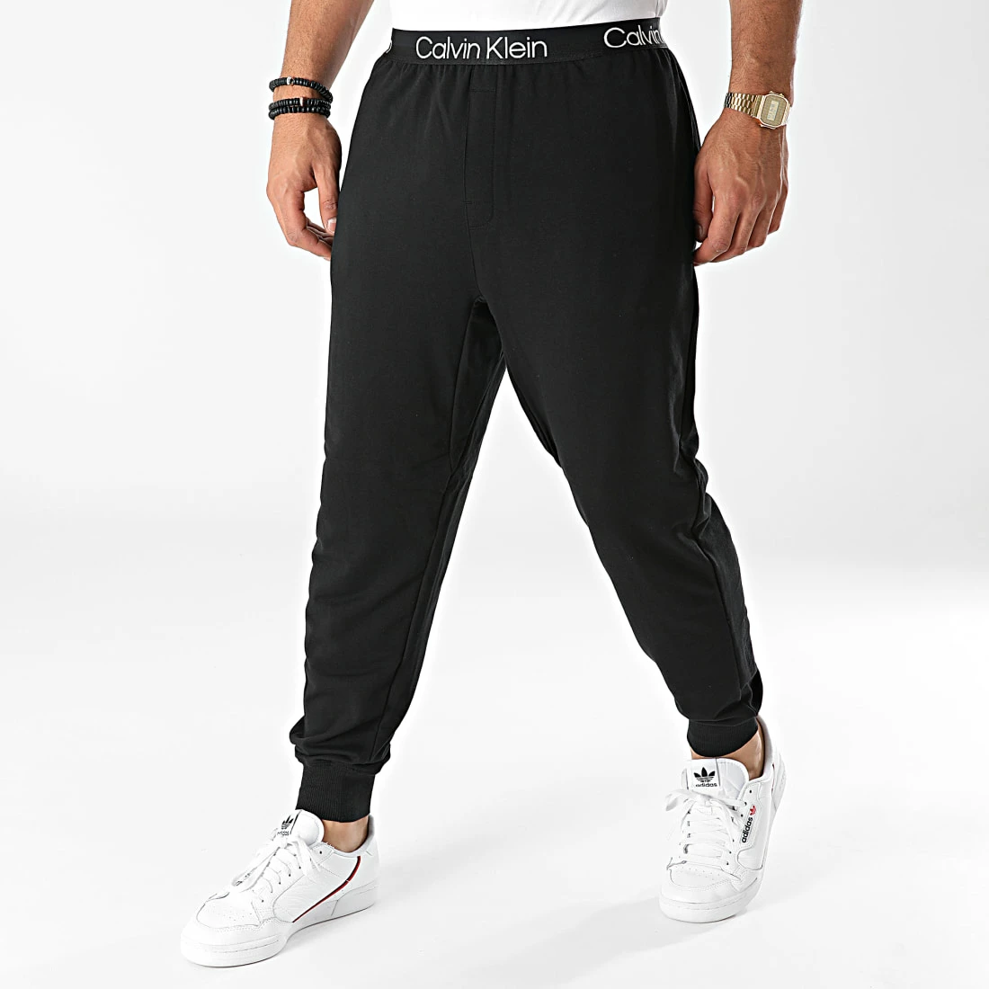 Vente flash 🤩 Pantalon Jogging NM2175E Noir de Calvin Klein ❤️ 1 Vente flash 🤩 Pantalon Jogging NM2175E Noir de Calvin Klein ❤️