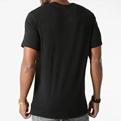 Promo ✨ Tee 👕 Shirt NM2170E Noir de Calvin Klein ⭐ -Calvin Klein Soldes Magasin calvin klein 278405 NM2170E UB1 20210809T161103 04