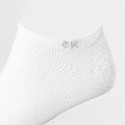 Promo 🔥 Lot De 2 Paires De Chaussettes 701218707 Blanc de Calvin Klein ✔️ -Calvin Klein Soldes Magasin calvin klein 279464 701218707 002 20210825T122924 03