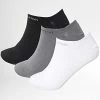 Coupon 🎁 Lot De 3 Paires De Chaussettes 701218717 Noir Blanc Gris de Calvin Klein 🎉