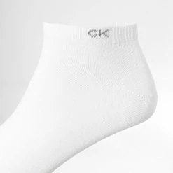 Promo ⭐ Lot De 3 Paires De Chaussettes 701218718 Blanc de Calvin Klein 😍 -Calvin Klein Soldes Magasin calvin klein 279522 701218718 002 20210825T123118 03