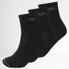 Le moins cher 🥰 Lot De 3 Paires De Chaussettes 701218719 Noir de Calvin Klein 🎉