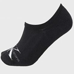 Nouveau 🔔 Paire De Chaussettes 701218733 Noir de Calvin Klein 👍