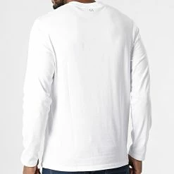 Coupon 😉 Tee 👕 Shirt Manches Longues Réfléchissant GMF1K200 Blanc de Calvin Klein 🔥 -Calvin Klein Soldes Magasin calvin klein 280041 00GMF1K200 540 20210824T162959 04