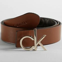 Coupon 🎉 Ceinture Femme Réversible Mono Mix CK Logo 8476 Marron de Calvin Klein 😍 -Calvin Klein Soldes Magasin calvin klein 280797 60K608476 0HH 20210906T163149 04