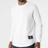Acheter 🎉 Tee 👕 Shirt Manches Longues 9312 Blanc de Calvin Klein 🥰