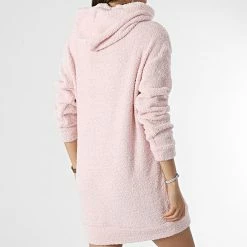Sortie 🤩 Robe Sweat Capuche Femme 6725 Rose de Calvin Klein ✔️ -Calvin Klein Soldes Magasin calvin klein 288179 QS6725E TJQ 20211015T150824 04