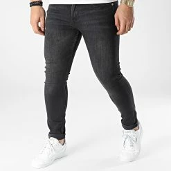 Budget 🛒 Jean Skinny 9869 Gris Anthracite de Calvin Klein 🔥