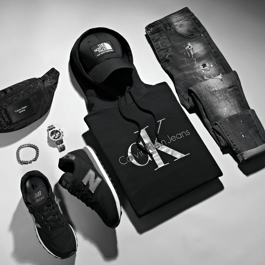 Meilleure affaire 😍 Sweat Capuche 0805 Noir Argenté de Calvin Klein ✨ 5 Meilleure affaire 😍 Sweat Capuche 0805 Noir Argenté de Calvin Klein ✨ – Image 5