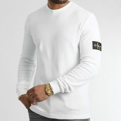 Meilleure affaire ⭐ Sweat Crewneck J30J321598 Blanc de Calvin Klein 👏 6 Meilleure affaire ⭐ Sweat Crewneck J30J321598 Blanc de Calvin Klein 👏 -Calvin Klein Soldes Magasin calvin klein 292783 J30J321598 YAF 20221028T160054 01