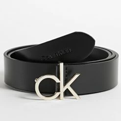 Top 10 🎁 Ceinture Femme Re-Lock Logo 9000 Noir de Calvin Klein 🥰