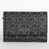 Grosses soldes 🌟 Portefeuille Femme CK Must Trifold 7251 Noir de Calvin Klein 🌟