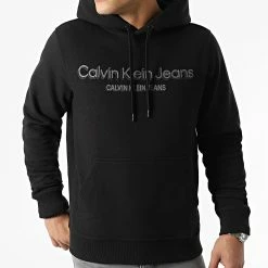 Nouveau ⭐ Sweat Capuche 9930 Noir de Calvin Klein ✔️