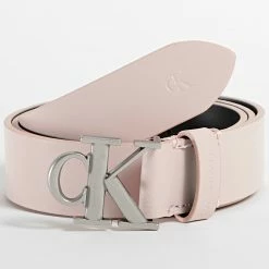Bon marché 👍 Ceinture Femme Mono Hardware 8971 Rose de Calvin Klein 🤩