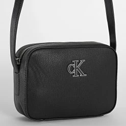 Grosses soldes 🎁 Sac A Main Femme Minimal Monogram 9850 Noir de Calvin Klein 😉