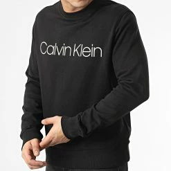 Nouveau ✔️ Sweat Crewneck Cotton Logo 4059 Noir de Calvin Klein 👏 6 Nouveau ✔️ Sweat Crewneck Cotton Logo 4059 Noir de Calvin Klein 👏 -Calvin Klein Soldes Magasin calvin klein 295527 K10K104059 002 20211217T161928 03