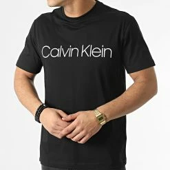 Le moins cher 👏 Tee 👕 Shirt Cotton Front Logo 4063 Noir de Calvin Klein 🔔 6 Le moins cher 👏 Tee 👕 Shirt Cotton Front Logo 4063 Noir de Calvin Klein 🔔 -Calvin Klein Soldes Magasin calvin klein 295530 K10K104063 002 20211217T161911 03