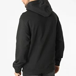 Le moins cher 🛒 Sweat Capuche Blocking 9697 Noir de Calvin Klein 🧨 -Calvin Klein Soldes Magasin calvin klein 295646 J30J319697 BEH 20211220T163302 04