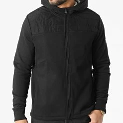 Meilleure affaire 🧨 Sweat Zippé Capuche Technical 8049 Noir de Calvin Klein 🛒 -Calvin Klein Soldes Magasin calvin klein 295744 K10K108049 BEH 20211220T162004 03