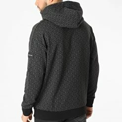 Promo 😀 Sweat Capuche Comfort Allover Logo 8448 Noir de Calvin Klein 💯 8 Promo 😀 Sweat Capuche Comfort Allover Logo 8448 Noir de Calvin Klein 💯 -Calvin Klein Soldes Magasin calvin klein 295824 K10K108448 BEH 20211220T161625 04