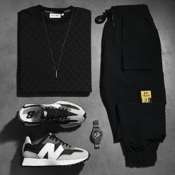 Acheter ⌛ Tee 👚 Shirt Comfort Allover Logo 8447 Noir de Calvin Klein 🔔 -Calvin Klein Soldes Magasin calvin klein 295825 K10K108447 BEH 20220117T142725 05