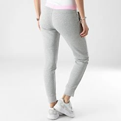 Tout neuf 💯 Pantalon Jogging Femme QS5716E Gris Chiné Rose de Calvin Klein 😍 -Calvin Klein Soldes Magasin calvin klein 296582 QS5716E XRQ 20220103T163232 04
