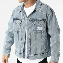 Budget 💯 Veste Jean 9793 Bleu Wash de Calvin Klein 😉 6 Budget 💯 Veste Jean 9793 Bleu Wash de Calvin Klein 😉 -Calvin Klein Soldes Magasin calvin klein 296696 J30J319793 1AA 20211230T160735 03