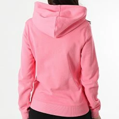 Grosses soldes 😀 Sweat Capuche Femme 7744 Rose de Calvin Klein 👏 -Calvin Klein Soldes Magasin calvin klein 297670 J20J217744 THI 20220114T152228 04