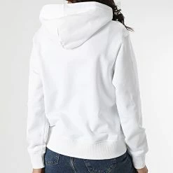 Top 10 ⭐ Sweat Capuche Femme 7738 Blanc de Calvin Klein 🎉 -Calvin Klein Soldes Magasin calvin klein 297675 J20J217784 YAF 20220121T163432 04