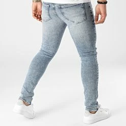 Nouveau 😀 Jean Skinny 9867 Bleu Wash de Calvin Klein 👏 -Calvin Klein Soldes Magasin calvin klein 297886 J30J319867 1A4 20220113T142609 04