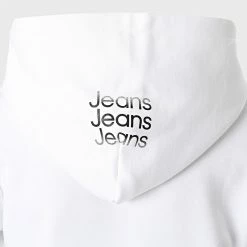 Top 10 🎁 Sweat Capuche Enfant Institutional Cutoff Logo 1160 Blanc de Calvin Klein 🧨 -Calvin Klein Soldes Magasin calvin klein 298432 IB0IB01160 YAF 20220118T160503 03