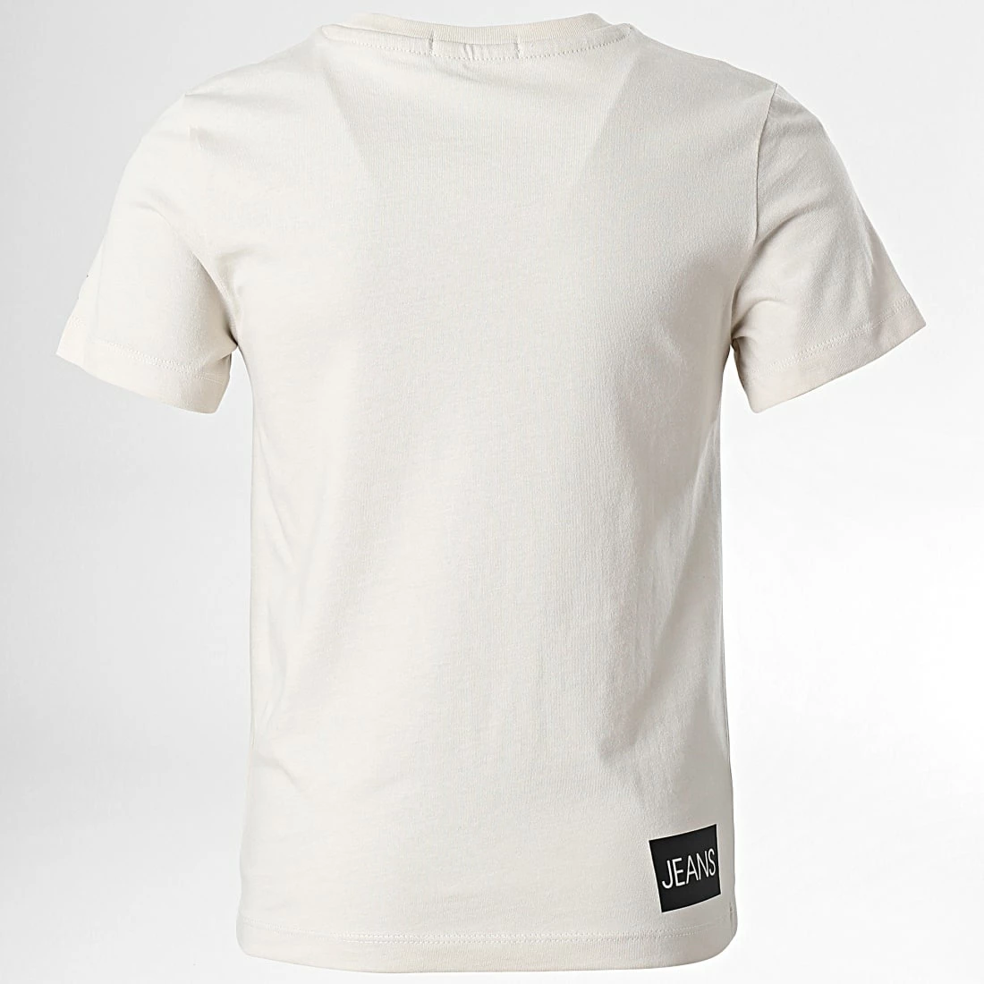 Offres ⌛ Tee 👚 Shirt Enfant Institutional 0347 Beige de Calvin Klein ✨ 4 Offres ⌛ Tee 👚 Shirt Enfant Institutional 0347 Beige de Calvin Klein ✨ – Image 4