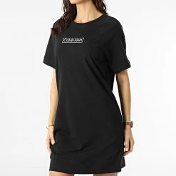 Meilleure affaire ⌛ Robe Tee 👕 Shirt Femme Sleepwear QS6800 Noir de Calvin Klein 👍