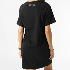Meilleure affaire ⌛ Robe Tee 👕 Shirt Femme Sleepwear QS6800 Noir de Calvin Klein 👍 -Calvin Klein Soldes Magasin calvin klein 299255 000QS6800E UB1 20220204T160429 04