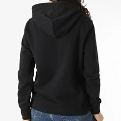 Le moins cher ✨ Sweat Capuche Femme 8103 Noir de Calvin Klein 💯 -Calvin Klein Soldes Magasin calvin klein 299342 J20J218103 BEH 20220125T160527 04