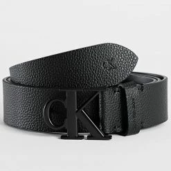 Bon marché 😉 Ceinture Mono Hardware 8892 Noir de Calvin Klein 💯