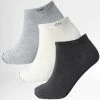 Vente flash ⭐ Lot De 3 Paires De Chaussettes 701218718 Noir Beige Gris Chiné de Calvin Klein 👍