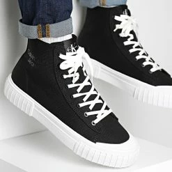 Le moins cher 😉 Baskets New Skater 👟 Sneakerboot 0381 Black de Calvin Klein ✨
