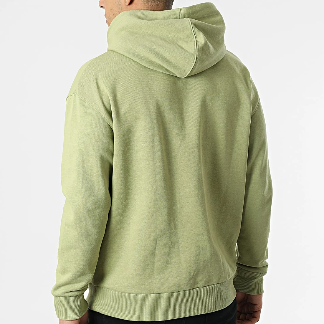 Remise 💯 Sweat Capuche Triple Logo Flock 8929 Vert Kaki Clair de Calvin Klein 👏 4 Remise 💯 Sweat Capuche Triple Logo Flock 8929 Vert Kaki Clair de Calvin Klein 👏 – Image 4