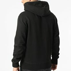 Nouveau 🔥 Sweat Capuche Monogram Logo 9698 Noir de Calvin Klein 😉 -Calvin Klein Soldes Magasin calvin klein 300556 J30J319698 BEH 20220202T161016 04