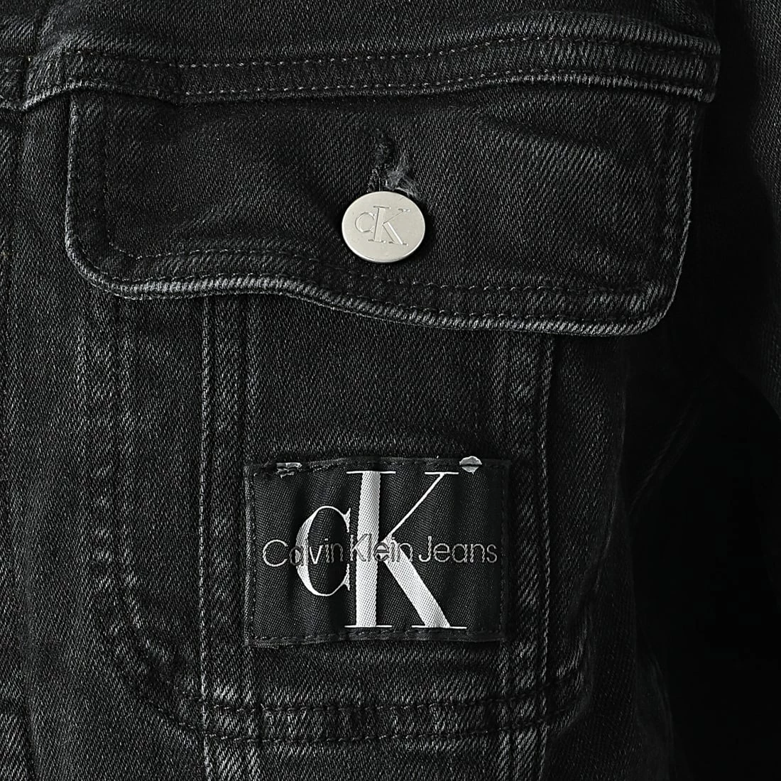 Offres 🥰 Veste Jean Femme 7816 Noir de Calvin Klein 🔥 2 Offres 🥰 Veste Jean Femme 7816 Noir de Calvin Klein 🔥 – Image 2