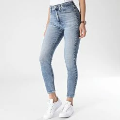 Meilleure vente ✔️ Jean Skinny Femme Rise 7864 Bleu Denim de Calvin Klein ✨